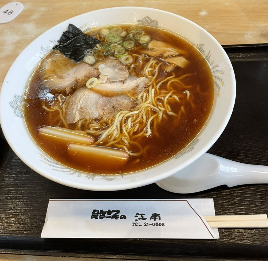 江南のラーメン大盛