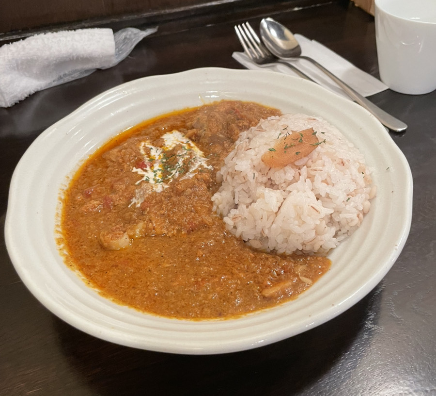 咖喱 二十一味家 スモークドチキンカレー