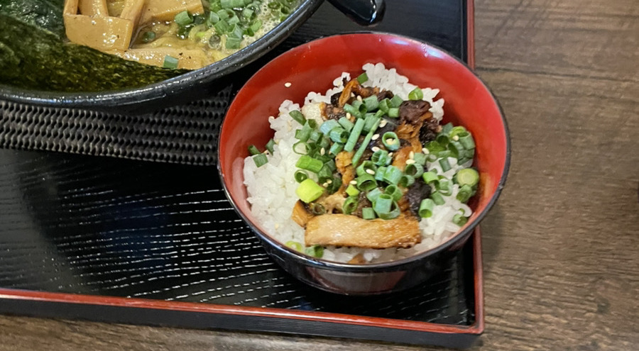 神凪のAセットのミニチャーシュー丼