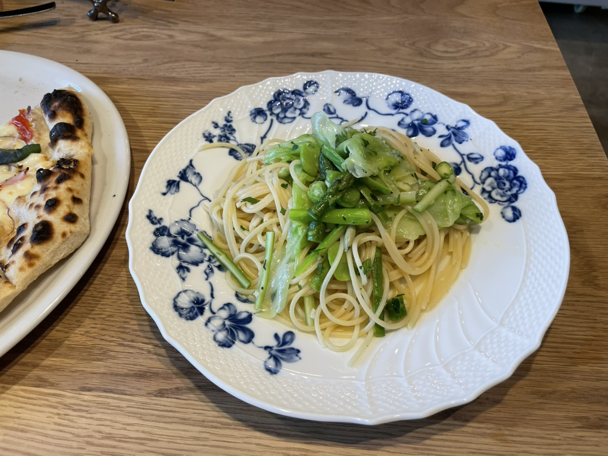 ジノビリ（GinoBili）ランチのパスタ