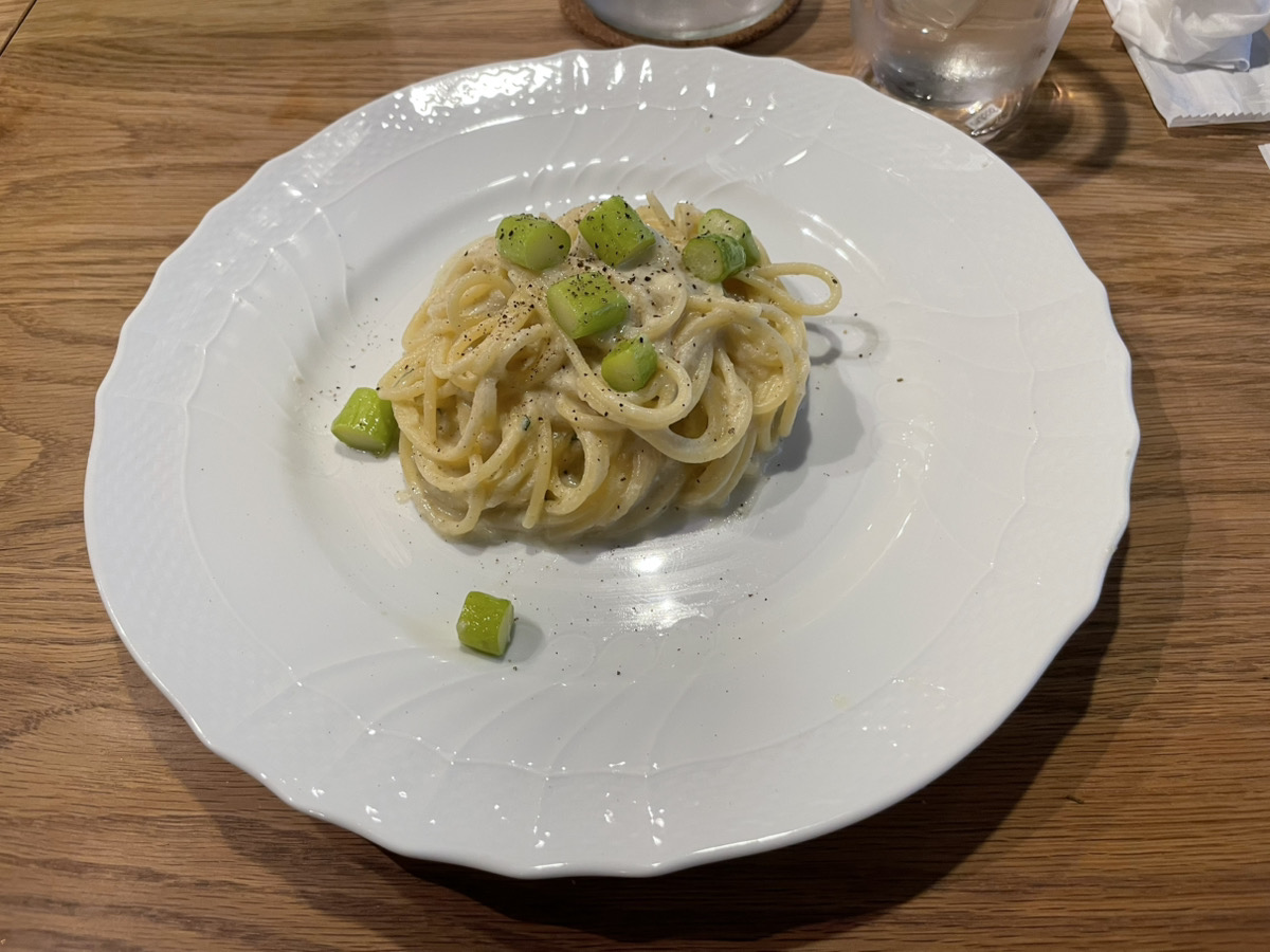ジノビリ（GinoBili）半田市のディナーのパスタ